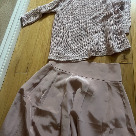 Tibi 4-Ply Silk Lantern Skirt 4 - Picture 7 of 8